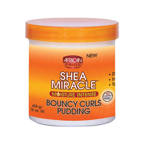 AFRICAN PRIDE - SHEA BUTTER MIRACLE BOUNCY CURLS PUDDING  425G