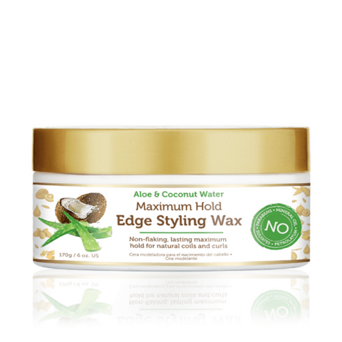 AFRICAN PRIDE - MOISTURE MIRACLE EDGE STYLING WAX MAX HOLD 170G