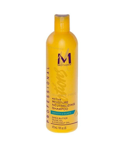 MOTIONS SULPHATE FREE ACTIVE MOISTURE NEUTRALIZING SHAMPOO 473ML