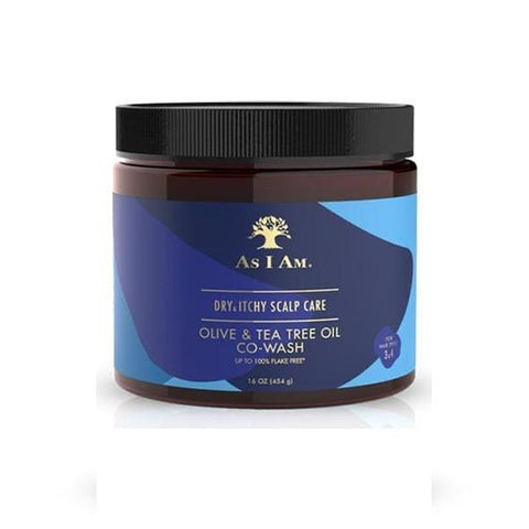 AS I AM - OLIVE & TEA TREE OIL COWASH  ZEALAND 454G