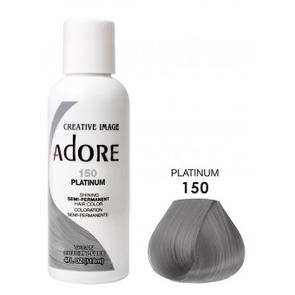 ADORE: SEMI PERMANENT HAIR COLOR DYE – PLATINUM 150 118ML