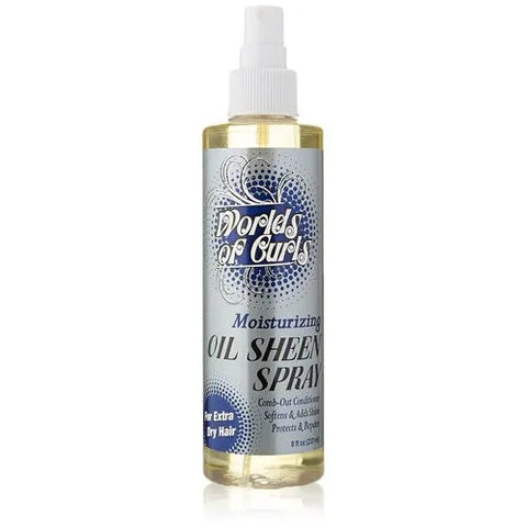 World Of Curls Oil Sheen Spray Extra Dry Hair  237ml