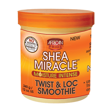 AFRICAN PRIDE - SHEA BUTTER MIRACLE TWIST AND LOCK SMOOTHIE 340G