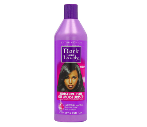 DARK & LOVELY MOISTURE PLUS OIL MOISTURISER 500ML