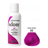 ADORE: SEMI PERMANENT HAIR COLOR DYE – PINK ROSE 82 118ML