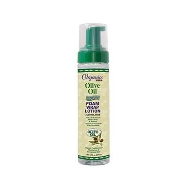 AFRICAS BEST - OLIVE OIL SILKENING FOAM WRAP LOTION 251ML