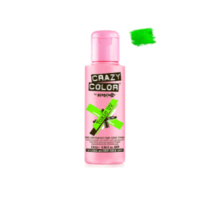 CRAZY COLOURS NEON GREEN TOXIC 100ML