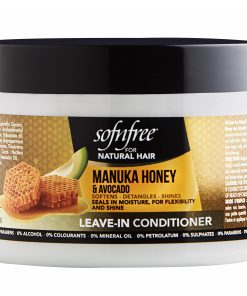 Sof N Free Natural Manuka Honey & Avocado Leave in Conditioner  325ml