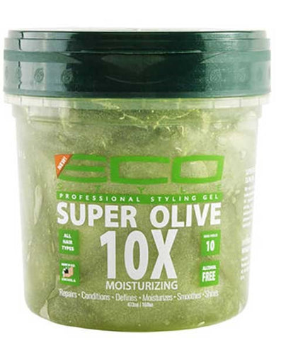 ECO STYLING - GEL SUPER OLIVE OIL 10X 16OZ