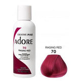 ADORE: SEMI PERMANENT HAIR COLOR DYE – RAGING RED 70 118ML