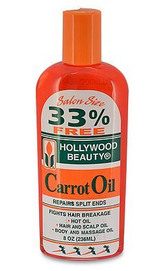 HOLLYWOOD BEAUTY- CARROT OIL 236ML