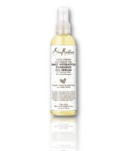 Shea Moisture 100% Virgin Coconut Oil Daily Hydration Finishing Oil Serum 118ml