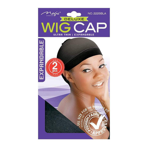 MAGIC COLLECTION - STOCKING WIG CAP BLACK 2225