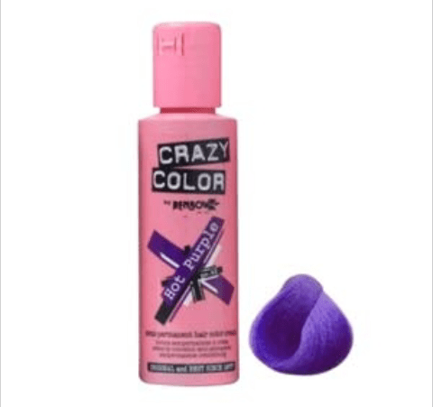 CRAZY COLOURS HOT PURPLE 100ML