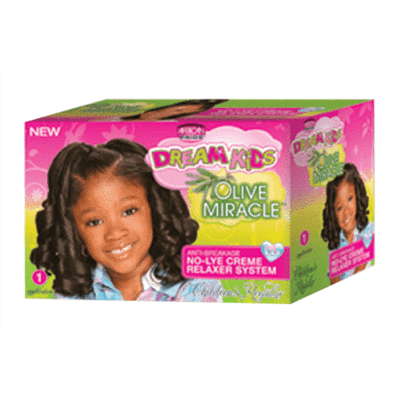AFRICAN PRIDE - DREAM KIDS OLIVE MIRACLE NO-LYE CREME RELAXER SYSTEM