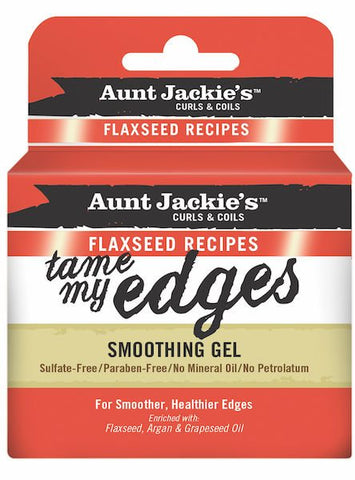 AUNT JACKIE’S - FLAXSEED TAME MY EDGES SMOOTHING GEL 2.5OZ /75G