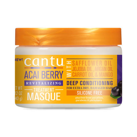 CANTU ACAI BERRY REVITALIZING TREATMENT MASQUE  340G