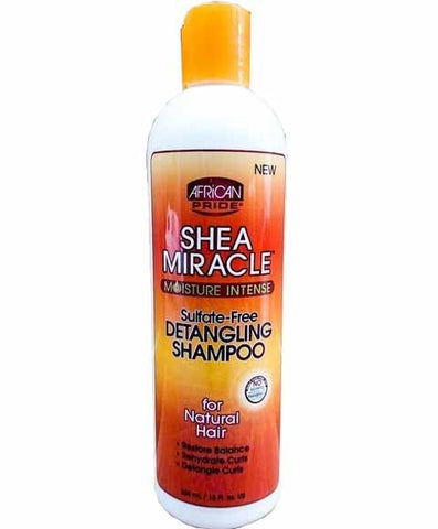 AFRICAN PRIDE - SHEA BUTTER MIRACLE DETANGLING SHAMPOO  355ml