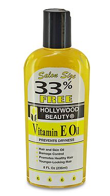 HOLLYWOOD BEAUTY - VITAMIN E OIL 236ML