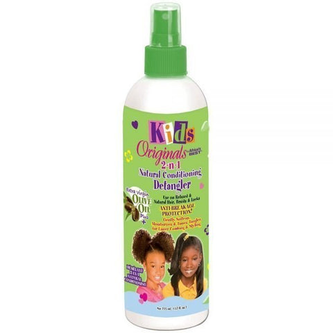 AFRICA’S BEST - KIDS ORIGINALS 2-N-1 NATURAL CONDITIONING DETANGLER 355ML