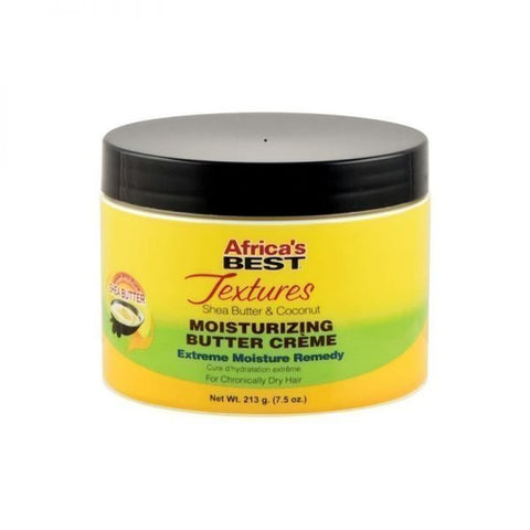 AFRICA’S BEST - TEXTURES SHEA BUTTER COCONUT MOISTURIZING BUTTER CREAM 213G