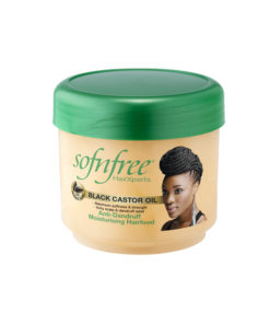 Sof N Free Black Castor Anti Dandruff Moisturizing Hair Food 250ml