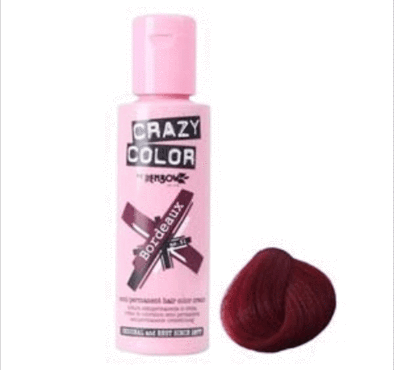 CRAZY COLOURS BORDEAUX 100ML