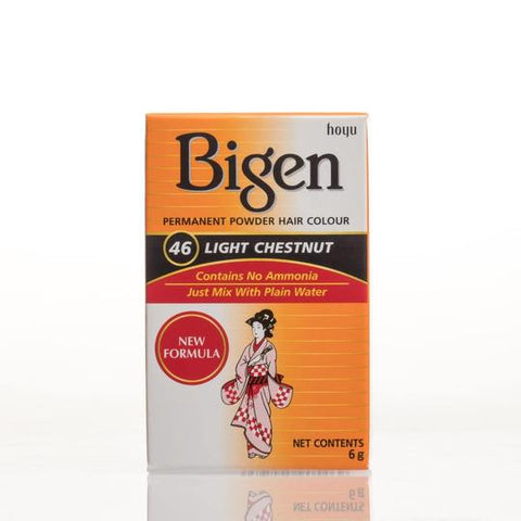BIGEN - HAIR COLOUR 46 LIGHT CHESTNUT  6G