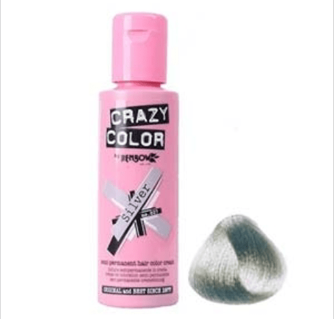 CRAZY COLOURS SILVER 100ML