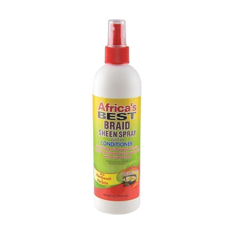 AFRICAS BEST - BRAID SHEEN SPRAY  355ML