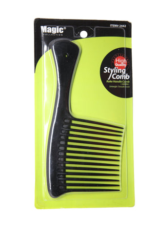 MAGIC COLLECTION - JUMBO RAKE HANDLE STYLING COMB ITEM  2442