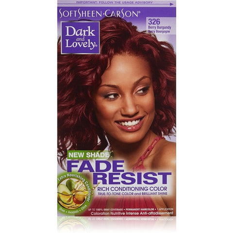 DARK & LOVELY DYE BERRY BURGUNDY 326 KIT