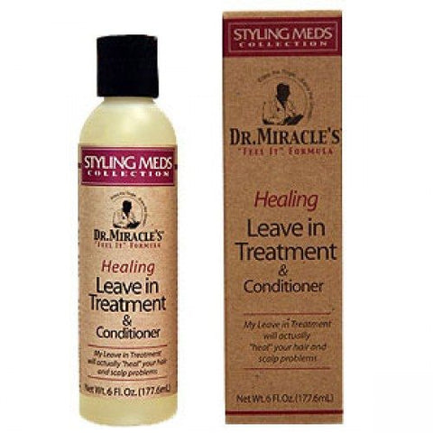 DR.MIRACLE’S - HEALING LEAVE IN TREATMENT & CONDITIONER 177.6ML