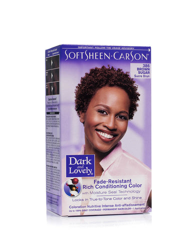 DARK & LOVELY COLOUR BROWN SUGAR 386 KIT