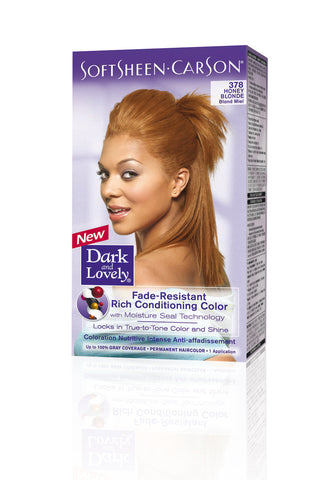 DARK & LOVELY COLOUR HONEY BLONDE 378 KIT