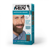 JUST FOR MEN - MOUSTACHE & BEARD COLOUR LIGHT & MEDIUM BROWN  M-30 KIT